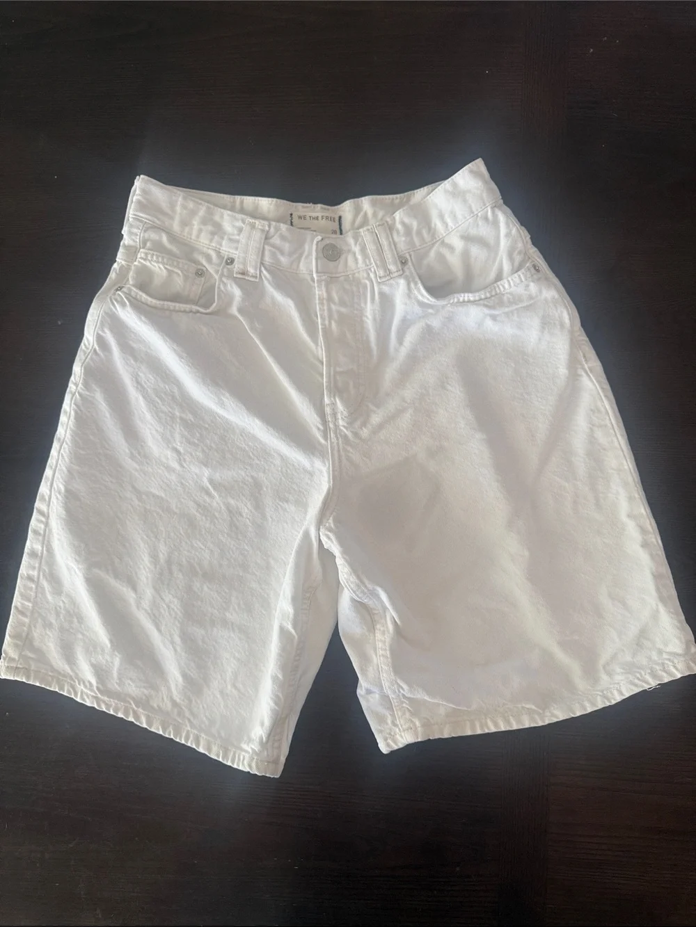 We The Free Free People White Montana Walking Short